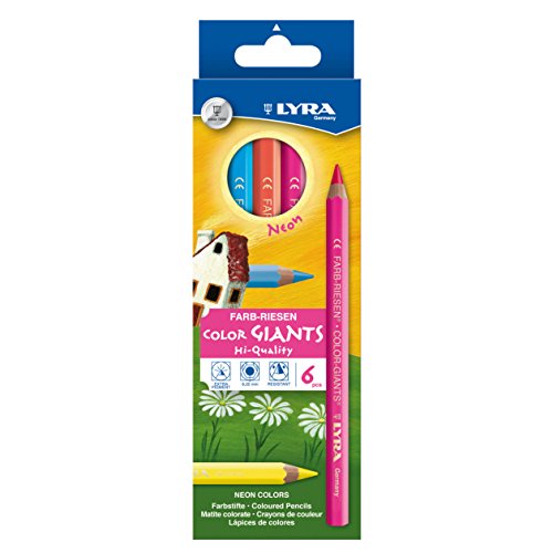 Lyra Neon-Farbriesen lackiert, Sortiment klein Lyra Neon-Farbriesen lackiert, Sortiment klein von LYRA