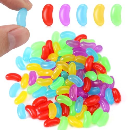 100 Stück Künstliche Gummibärchen Oster, Farbig Harz Gummibärchen zum Basteln Miniatur Künstliche Süßigkeiten Deko für Ostereiersuche Korbfüller DIY Basteln 100 Stück Künstliche Gummibärchen Oster, Farbig Harz Gummibärchen zum Basteln Miniatur Künstliche Süßigkeiten Deko für Ostereiersuche Korbfüller DIY Basteln von Lyreh