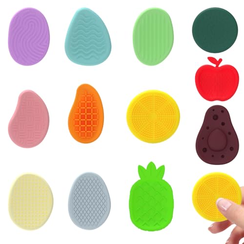 Lyreh 12stk Sensorische Steine, 12 Größen Lustige Frucht-Fidget-Steine Silikon für Männer Frauen Bunter Strukturierter Weicher Sensorisches Spielzeug Praktisches Spielzeug für Kinder Erwachsene Lyreh 12stk Sensorische Steine, 12 Größen Lustige Frucht-Fidget-Steine Silikon für Männer Frauen Bunter Strukturierter Weicher Sensorisches Spielzeug Praktisches Spielzeug für Kinder Erwachsene von Lyreh