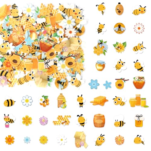 Lyreh 280St Essbare Cupcake Topper mit Bienen und Gänseblümchen, Süße Frühlings Bienen Kuchen Deko Gänseblümchen Kuchen Deko Essbar für Motto Geburtstagspartys Lyreh 280St Essbare Cupcake Topper mit Bienen und Gänseblümchen, Süße Frühlings Bienen Kuchen Deko Gänseblümchen Kuchen Deko Essbar für Motto Geburtstagspartys von Lyreh