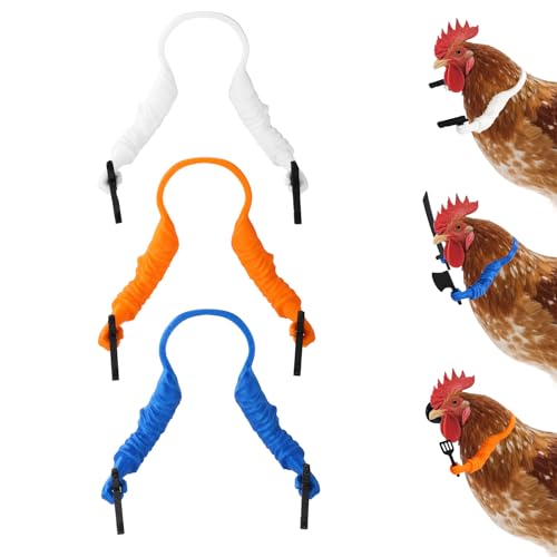 Lyreh 3 STK. 3D-Gedruckter Hühnerarm zum Anziehen, Lustiges Geflügel Zubehör Witzige Stalldeko Bauernhof Scherz Fotorequisiten für Hennen Hähne von Lyreh