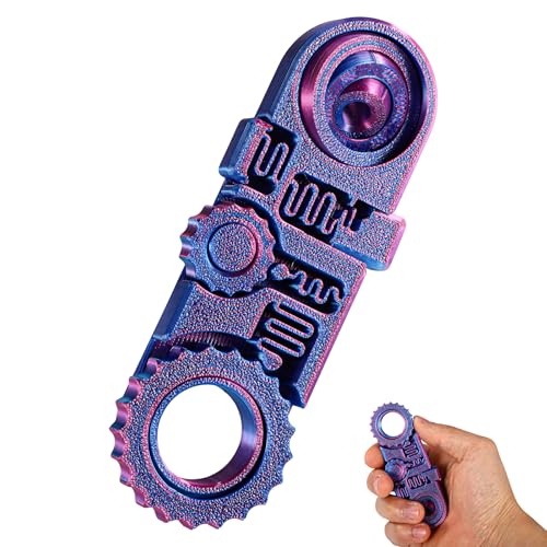 Lyreh 3D-Gedrucktes Zahnrad-Spinner-Zappelspielzeug, Zappelring Sensorisches Rotierendes Fingerspitzenspielzeug Hilfsmittel zur Angstlinderung und Konzentration für Erwachsene Geschenke Lyreh 3D-Gedrucktes Zahnrad-Spinner-Zappelspielzeug, Zappelring Sensorisches Rotierendes Fingerspitzenspielzeug Hilfsmittel zur Angstlinderung und Konzentration für Erwachsene Geschenke von Lyreh