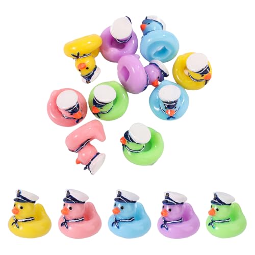 Lyreh 50stk Mini Kreuzfahrt Enten, Niedliche Miniatur-Kreuzfahrtschiffenten aus Kunstharz Kleines Lustiges Segelspielzeug Praktisches Ornamentzubehör für Badepartys Mikrolandschaften Gärten (5 Farben) Lyreh 50stk Mini Kreuzfahrt Enten, Niedliche Miniatur-Kreuzfahrtschiffenten aus Kunstharz Kleines Lustiges Segelspielzeug Praktisches Ornamentzubehör für Badepartys Mikrolandschaften Gärten (5 Farben) von Lyreh