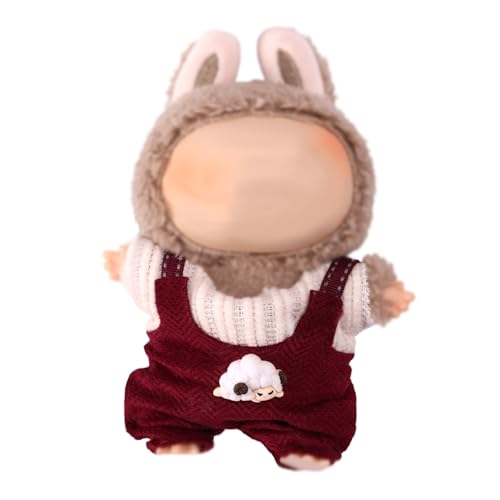 Lyreh Puppenkleidung Set, Lustiges Stylisches Schaf Overall Outfit Set Bezauberndes Praktisches Zubehör für die Puppenpräsentation Lyreh Puppenkleidung Set, Lustiges Stylisches Schaf Overall Outfit Set Bezauberndes Praktisches Zubehör für die Puppenpräsentation von Lyreh