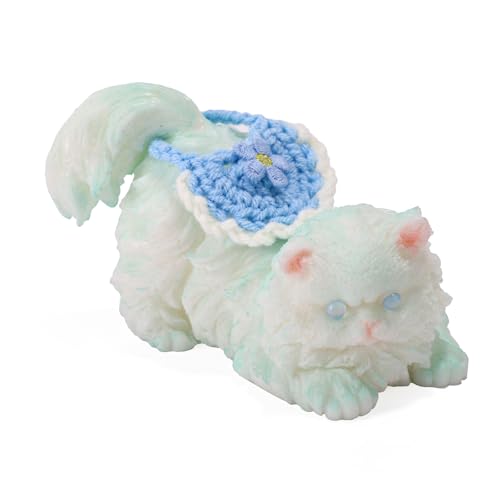 Lyreh Quetsch Spielzeug Katze, Blau Weich Katzen Squishies Sensorisches Spielzeug Stressabbau für Erwachsene und Kinder Katzenliebhaber Partygeschenk Lyreh Quetsch Spielzeug Katze, Blau Weich Katzen Squishies Sensorisches Spielzeug Stressabbau für Erwachsene und Kinder Katzenliebhaber Partygeschenk von Lyreh