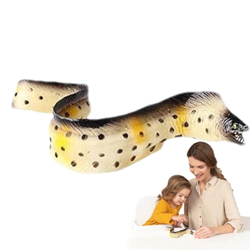 Aalfigur, Moray Spielzeug - Aal Figur, Tiermodell, Realistisches Aussehen, Simulierte Tierfigur, Kleine Dekofigur zum Lernen Aalfigur, Moray Spielzeug - Aal Figur, Tiermodell, Realistisches Aussehen, Simulierte Tierfigur, Kleine Dekofigur zum Lernen von Lyricalist