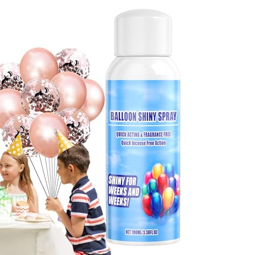 Ballon-Spray, Hochglanz-Spray, Ballon-Spray, glänzend, 4,58 oz, damit die Ballons glänzen | Glänzendes Ballonspray mit glänzendem Finish, wasserfest, langanhaltend Ballon-Spray, Hochglanz-Spray, Ballon-Spray, glänzend, 4,58 oz, damit die Ballons glänzen | Glänzendes Ballonspray mit glänzendem Finish, wasserfest, langanhaltend von Lyricalist