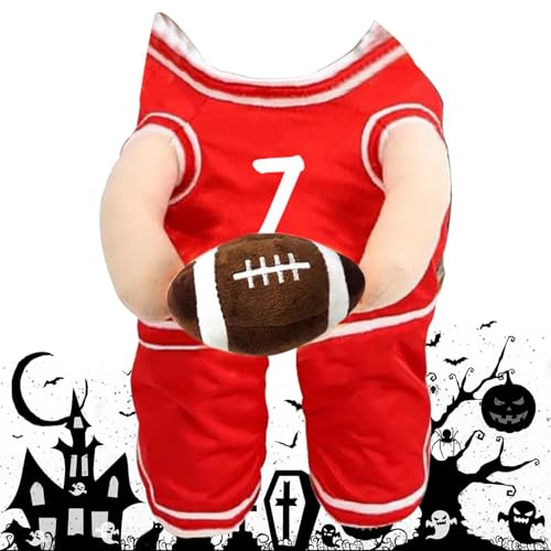 Basketballkostüm mit Ball für Hunde, Basketballkostüm für Hunde mit Ball | Sportanzug für Cosplay, für Hunde, Basketballkostüm für Haustiere mit Bret von Lyricalist