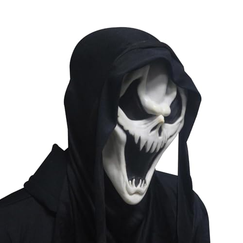 Halloween-Schreigesichtsdecke – Schrei-Gesichtsschild, Geistermaske | Scream-Kostüm, gruselige und atmungsaktive Gesichtsabdeckung, perfekt für Halloween-Partys, Cosplay und Dekorationen Halloween-Schreigesichtsdecke – Schrei-Gesichtsschild, Geistermaske | Scream-Kostüm, gruselige und atmungsaktive Gesichtsabdeckung, perfekt für Halloween-Partys, Cosplay und Dekorationen von Lyricalist