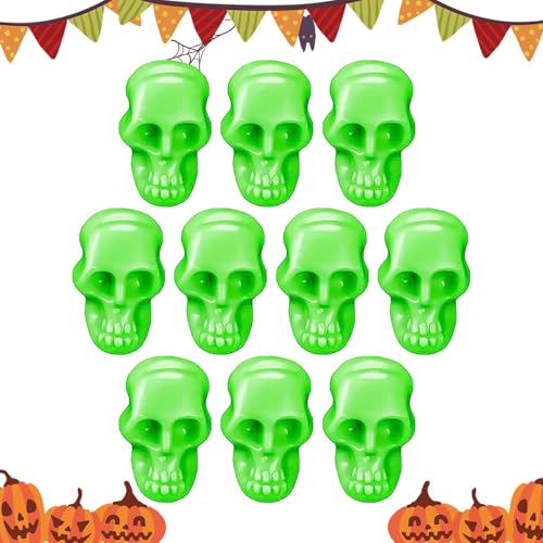 Miniatur-Schädel, Skelettköpfe | 100 Stück Miniatur-Schädel für Halloween, Scherzzubehör, Trick-Spielzeug, Schreibtischdekoration, realistisches kleines Totenkopf-Modell für Zuhause Miniatur-Schädel, Skelettköpfe | 100 Stück Miniatur-Schädel für Halloween, Scherzzubehör, Trick-Spielzeug, Schreibtischdekoration, realistisches kleines Totenkopf-Modell für Zuhause von Lyricalist