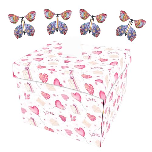 Schmetterlingsbox – Kreative fliegende Schmetterlingsbox, vielseitig einsetzbare fliegende Schmetterlingsbox Display | Niedliche und tragbare Schmetterlingsbox, ausgefallene Sprengbox für Schmetterlingsbox – Kreative fliegende Schmetterlingsbox, vielseitig einsetzbare fliegende Schmetterlingsbox Display | Niedliche und tragbare Schmetterlingsbox, ausgefallene Sprengbox für von Lyricalist