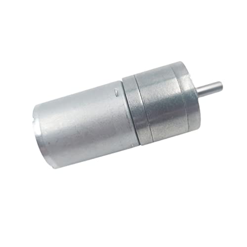 1 Stk. Hochdrehmoment-Gleichstrommotor 6V/24V mit Planetengetriebe für Robotik- und DIY-Projekte(77rpm 6V) von LziXan