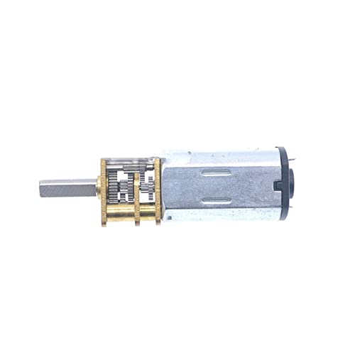 1 Stk. Mini 130 Gleichstrommotor mit hohem Drehmoment für Robotik - 3,7 V, 15-500 U/min, 22 mm x 12 mm x 10 mm von LziXan