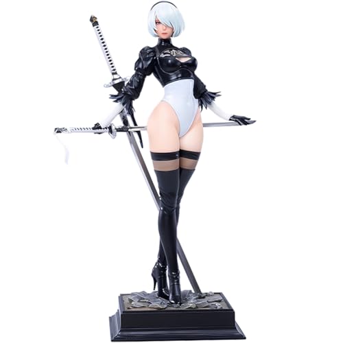 Lzrong 2B Actionfigur Statue, 2Byorha Figur Anime 2Bautomata Actionfigur No.2 Type B Wechselbares Zubehör Modell Skulptur Sammlerstück Desktop Dekoration Ornamente Geschenke 15CM Lzrong 2B Actionfigur Statue, 2Byorha Figur Anime 2Bautomata Actionfigur No.2 Type B Wechselbares Zubehör Modell Skulptur Sammlerstück Desktop Dekoration Ornamente Geschenke 15CM von Lzrong