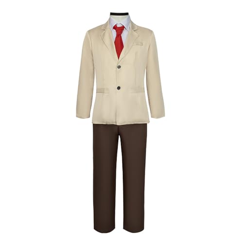 Lzrong Anime Death Note Light Yagami Cosplay Kostüm, Halloween Uniform Schuluniform Outfit mit Perücken, Karneval Party Rollenspiel Bühne Performance Anzug Vollständiges Lzrong Anime Death Note Light Yagami Cosplay Kostüm, Halloween Uniform Schuluniform Outfit mit Perücken, Karneval Party Rollenspiel Bühne Performance Anzug Vollständiges von Lzrong