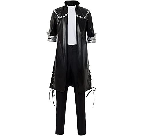 Lzrong Anime MHA Dabi Cosplay Kostüm Dabi Lederjacke Mantel Full Set Kostüm Halloween Anime Party Rollenspiel Uniform Lzrong Anime MHA Dabi Cosplay Kostüm Dabi Lederjacke Mantel Full Set Kostüm Halloween Anime Party Rollenspiel Uniform von Lzrong