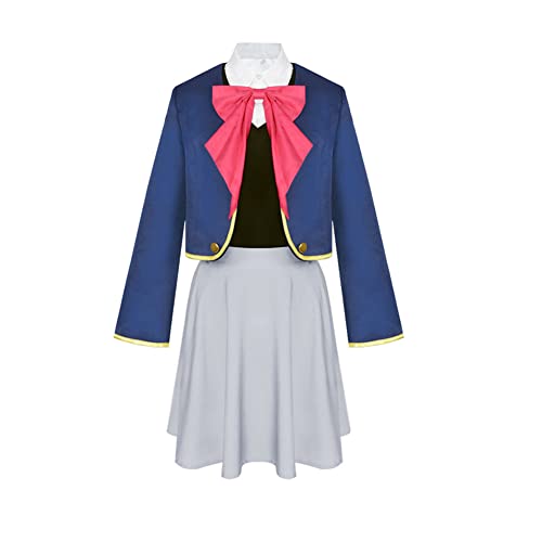 Lzrong Anime Oshi no Ko Cosplay Kostüm ruby Cosplay Full Uniform Set Spielbühne Kostüm für Mädchen Halloween Anime Party Rollenspiel von Lzrong
