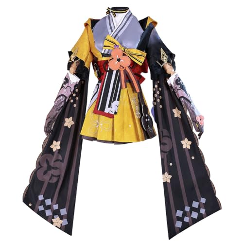 Lzrong Chiori Cosplay Kostüm Komplettes Set Chiori Gleicher Spielcharakter Kostüm Halloween Comic Con Anime Spiel Cosplay Kostüm von Lzrong