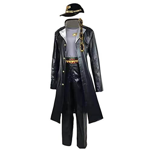 Lzrong JJBA Cosplay Kostüm Jotaro Volle Uniform Halloween Party Rollenspiel Verkleidung Anime Charakterkostüm-Set Geburtstagsgeschenke für Anime Fans Lzrong JJBA Cosplay Kostüm Jotaro Volle Uniform Halloween Party Rollenspiel Verkleidung Anime Charakterkostüm-Set Geburtstagsgeschenke für Anime Fans von Lzrong