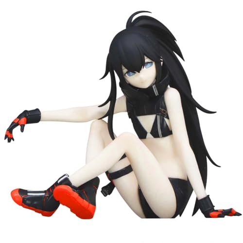 Lzrong Elishka Figur Statue, Dead Master Actionfigur Modell, 18 cm PVC Anime Figur Sitzposition Skulptur Desktop Auto Dekoration Ornament Sammlung Geschenk für Fan von Lzrong