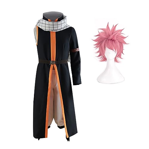 Lzrong Fairy Tail Etherious Natsu Dragneel Cosplay Kostüm Anime Kampfanzug Samurai Kostüm für Herren Erwachsene Halloween Karneval cosplay Lzrong Fairy Tail Etherious Natsu Dragneel Cosplay Kostüm Anime Kampfanzug Samurai Kostüm für Herren Erwachsene Halloween Karneval cosplay von Lzrong