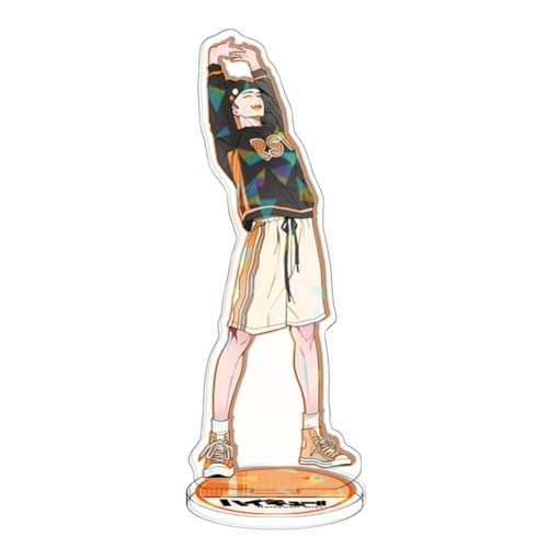 Lzrong Haikyuu!! Acryl Figur Anime Doppelseitig Bedruckte Farbversion Acrylornamente Desk Decor Geschenk für Anime Fans 16cm von Lzrong