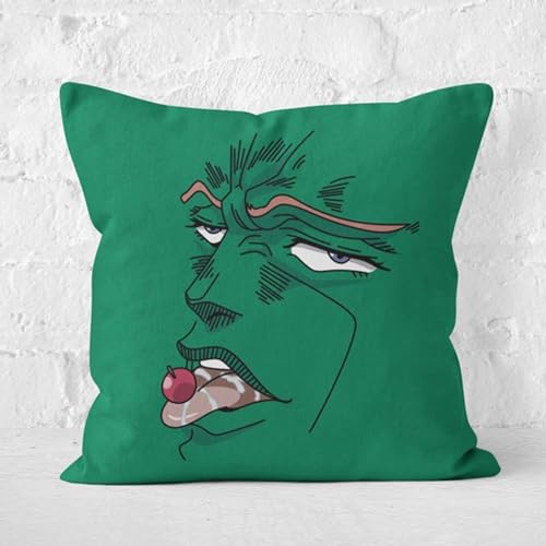 Lzrong JJBA Figur Kissen Soft Throw Pillows Giorno Giovanna Kissen Gefülltes,Anime Kissen Jotaro Nickerchenkissen Sofakissen Bett Büro Dekokissen Sammlerstück Ornamente 40 * 40cm Lzrong JJBA Figur Kissen Soft Throw Pillows Giorno Giovanna Kissen Gefülltes,Anime Kissen Jotaro Nickerchenkissen Sofakissen Bett Büro Dekokissen Sammlerstück Ornamente 40 * 40cm von Lzrong