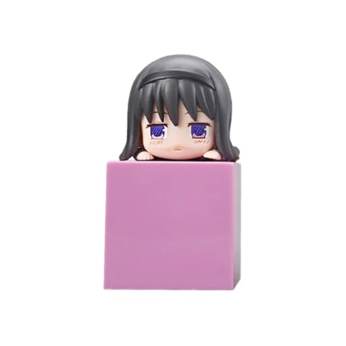 Lzrong KanameMadoka Figur Kyuubey Statue, AkemiHomura Actionfigur Mini-Modell, 9 cm PVC Cartoon Anime Mädchen Figur Bauchlage Skulptur Home Desktop Dekoration Sammlung Geschenk Lzrong KanameMadoka Figur Kyuubey Statue, AkemiHomura Actionfigur Mini-Modell, 9 cm PVC Cartoon Anime Mädchen Figur Bauchlage Skulptur Home Desktop Dekoration Sammlung Geschenk von Lzrong