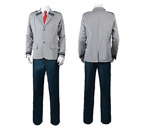 Lzrong MHA Bakugō Katsuki Cosplay Kostüm Herren Damen, Midoriya Izuku Todoroki Shouto Cosplay Outfit Uniform Hemd Hosen Full Set, Anime Cosplay Halloween Kostüm Karneval Dress Up Anzug Lzrong MHA Bakugō Katsuki Cosplay Kostüm Herren Damen, Midoriya Izuku Todoroki Shouto Cosplay Outfit Uniform Hemd Hosen Full Set, Anime Cosplay Halloween Kostüm Karneval Dress Up Anzug von Lzrong