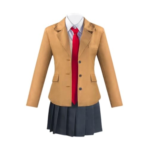 Lzrong Mai Cosplay Kostüm, Frauen Kleid Japanischer Campus Uniform Rock College Uniform Rock Plissee Hemd Jacke Pullover Weste Anzug Anime Cosplay Kostüm Halloween Karneval Party Outfit Lzrong Mai Cosplay Kostüm, Frauen Kleid Japanischer Campus Uniform Rock College Uniform Rock Plissee Hemd Jacke Pullover Weste Anzug Anime Cosplay Kostüm Halloween Karneval Party Outfit von Lzrong