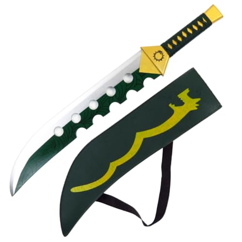 Lzrong Meliodas LostVayne Cosplay Requisiten -The Seven Deadly Sins: Wrath of The Gods Anime mit Scheide Cosplay Prop Sammlungen 71CM von Lzrong