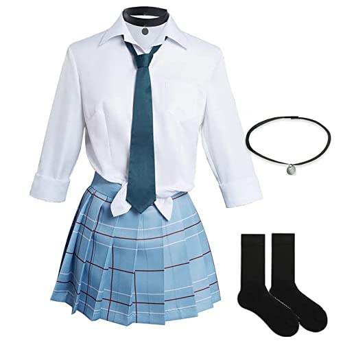 Lzrong My Dress-Up Darling Cosplay Kitagawa Marin Cosplay Kostüm, JK Uniform Hemden Rock Anzug Komplettes Set Halloween Weihnachten Karneval Anime Party Outfits Geschenke für Damen Lzrong My Dress-Up Darling Cosplay Kitagawa Marin Cosplay Kostüm, JK Uniform Hemden Rock Anzug Komplettes Set Halloween Weihnachten Karneval Anime Party Outfits Geschenke für Damen von Lzrong