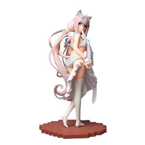 Lzrong Nekopara Figure Vanilla wechseln Kleidung Stil Anime Mädchen Modell Statue Desktop Ornamente Sammlerstück Geschenke 24cm von Lzrong
