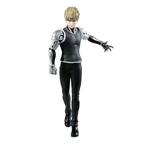 Lzrong One Punch Man Figur Genos PVC Figur Modell Desktop Dekorationen Sammlerstücke Geschenk für Anime Fans 18cm von Lzrong
