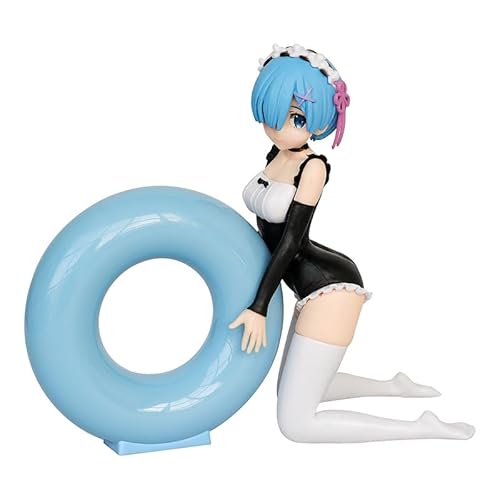 REM Figur Remu Action Figur Emilia Statue, Re:0 Figur Anime Mädchen Figuren Modell Swimsuit mit Schwimmring PVC Skulptur Desktop Decoration Ornamente Sammlerstück Geburtstag Geschenke 13CM REM Figur Remu Action Figur Emilia Statue, Re:0 Figur Anime Mädchen Figuren Modell Swimsuit mit Schwimmring PVC Skulptur Desktop Decoration Ornamente Sammlerstück Geburtstag Geschenke 13CM von Lzrong