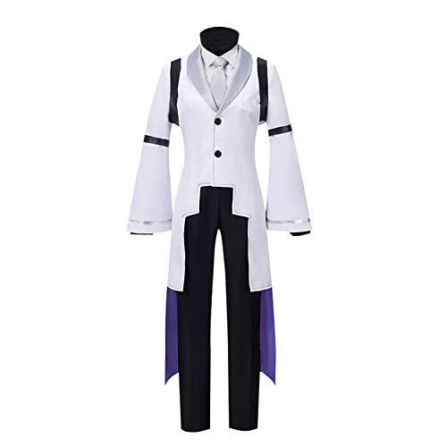 Lzrong Bungo Stray Dogs Cosplay Kostüme Anime Charaktere Cosplay Uniform Outfit Full Set Halloween Anime party Dress Up für Erwachsene Kind von Lzrong