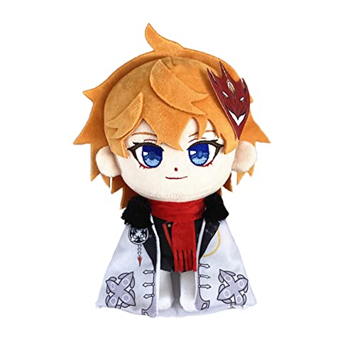 Lzrong Tartaglia Anime Plush Figure Beliebte Spielcharakterserie Plüschpuppe Halloween Weihnachten Geburtstagsgeschenk für Anime Spielefans von Lzrong