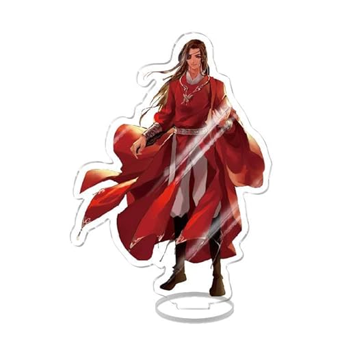 Lzrong Tian Guan Ci Fu Acryl Figur Xie lian/San Lang/Hua Cheng Doppelseitig Bedruckte Acrylornamente Desk Decor Geschenk für Anime Fans 16cm von Lzrong