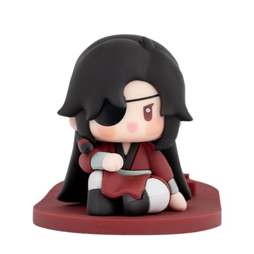 Lzrong Tian Guan Ci Fu Xie Lian Hua Cheng Figur Multifunktionale Q Version Anime Figur Handyhalter Desktop Ornamente Anime Geschenk 7cm von Lzrong