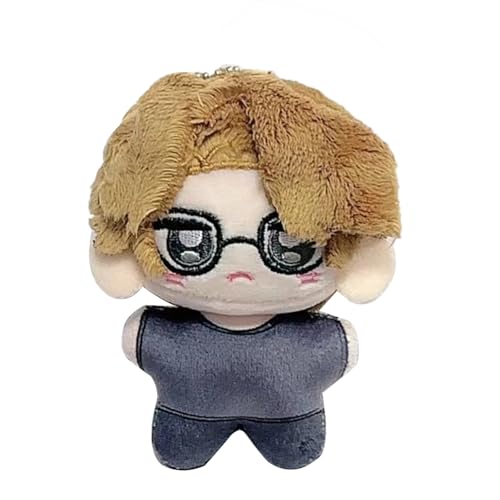 Lzrong Weeping Clown Stuffed Puppe Smiley Face Stuffed Figur Doll Evelyn Mora Schlüsselanhänger Anime Figur Spiel Anhänger Lisa Beck Stoffpuppen Servais Le Roy Pendant Rucksack Decoration 10CM von Lzrong