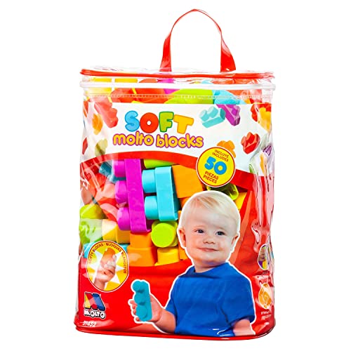 Beutel mit weichen Blöcken 50 Stück Moltó ohne BFA, kompatibel mit unserer Molto Blocks-Linie, hergestellt aus sicheren Materialien und entwickelt für Kinder ab 1 Jahr Beutel mit weichen Blöcken 50 Stück Moltó ohne BFA, kompatibel mit unserer Molto Blocks-Linie, hergestellt aus sicheren Materialien und entwickelt für Kinder ab 1 Jahr von M MOLTO