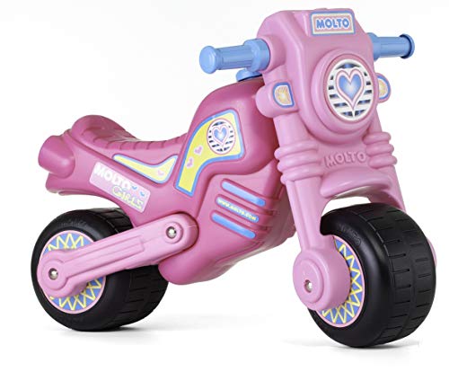 MOLTO | Cross-Trail Scooter Rosa | Offroad-Scooter | Sicheres und strapazierfähiges Kinderspielzeug | Fördert die gesunde Entwicklung von Jungen und Mädchen | Ab 18-36 Monaten MOLTO | Cross-Trail Scooter Rosa | Offroad-Scooter | Sicheres und strapazierfähiges Kinderspielzeug | Fördert die gesunde Entwicklung von Jungen und Mädchen | Ab 18-36 Monaten von M MOLTO
