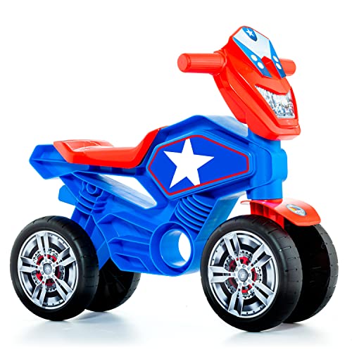 M MOLTO | Motorrad-Laufrad, Motorrad, Flur, Alles Terrasse, sicheres und Robustes Kinderspielzeug, fördert die Entwicklung von Kindern und Mädchen, von 18 bis 36 Monaten (My 1. Star) von M MOLTO