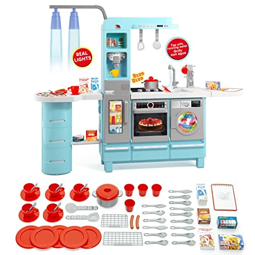 M MOLTO Elektronische Spielzeugküche Gourmet Blau + Set mit Küche M MOLTO Elektronische Spielzeugküche Gourmet Blau + Set mit Küche von M MOLTO