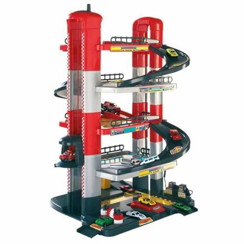 MOLTO | 5 Stockwerke Parkhaus mit Garage, Rampen, Waschraum, Aufzug, Tankstelle und gesalbter Bereich | Kinderspielzeug | + 3 Jahre MOLTO | 5 Stockwerke Parkhaus mit Garage, Rampen, Waschraum, Aufzug, Tankstelle und gesalbter Bereich | Kinderspielzeug | + 3 Jahre von M MOLTO