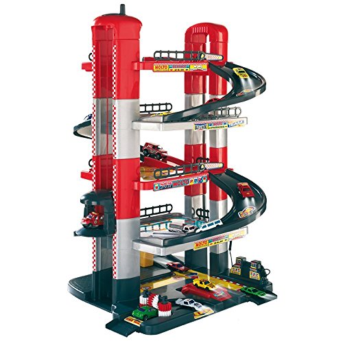 MOLTO | 5 Stockwerke Parkhaus mit Garage, Rampen, Waschraum, Aufzug, Tankstelle und gesalbter Bereich | Kinderspielzeug | + 3 Jahre MOLTO | 5 Stockwerke Parkhaus mit Garage, Rampen, Waschraum, Aufzug, Tankstelle und gesalbter Bereich | Kinderspielzeug | + 3 Jahre von M MOLTO