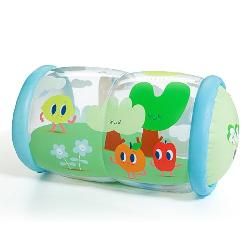 MOLTO Aufblasbare sensorische Rolle für Babys, Design Gusy Licht, stimuliert Krabbeln und Koordination, mit Klangkugeln, ab 0 Monaten – 45 x 22 cm MOLTO Aufblasbare sensorische Rolle für Babys, Design Gusy Licht, stimuliert Krabbeln und Koordination, mit Klangkugeln, ab 0 Monaten – 45 x 22 cm von M MOLTO