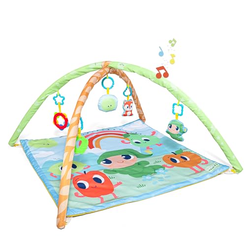 MOLTO Musik-Aktivitäten Baby mit 5 hängenden Spielzeugen – Design Gusy Licht – Spielbogen mit Sound und Texturen – ab 0 Monaten MOLTO Musik-Aktivitäten Baby mit 5 hängenden Spielzeugen – Design Gusy Licht – Spielbogen mit Sound und Texturen – ab 0 Monaten von M MOLTO