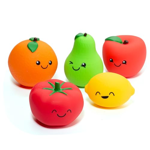 MOLTO Sensorisches Frucht-Set, weich, 5-teilig, pädagogisches Kinderspielzeug zur sensorischen Stimulation – Spielzeug für Babys und Kleinkinder MOLTO Sensorisches Frucht-Set, weich, 5-teilig, pädagogisches Kinderspielzeug zur sensorischen Stimulation – Spielzeug für Babys und Kleinkinder von M MOLTO