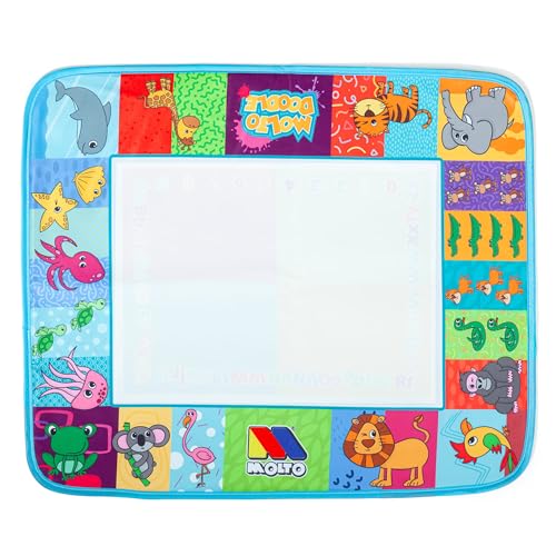 MOLTO Zeichenteppich mit Wassermarker, kreatives Kinderspielzeug, zum Zeichnen und Löschen, pädagogische Aktivität für Kinder, ohne Tinte MOLTO Zeichenteppich mit Wassermarker, kreatives Kinderspielzeug, zum Zeichnen und Löschen, pädagogische Aktivität für Kinder, ohne Tinte von M MOLTO